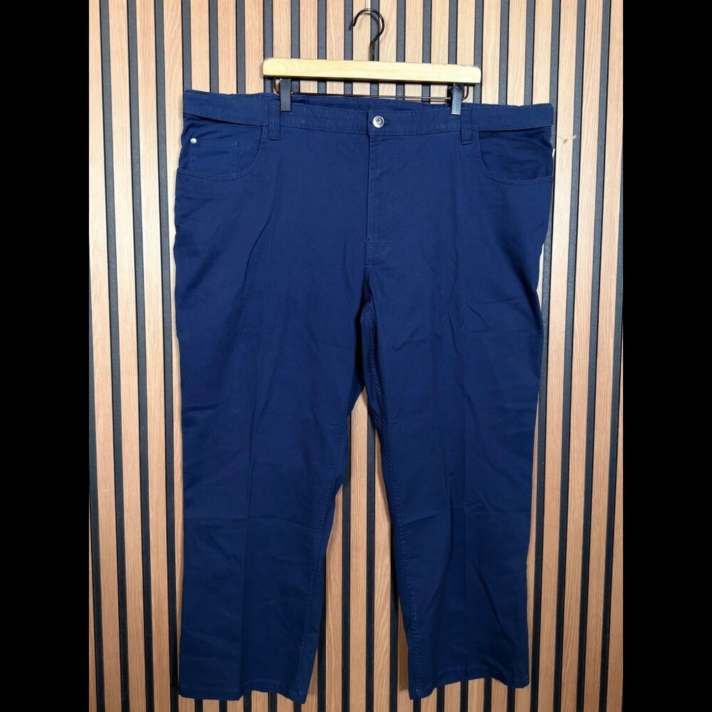 New Arrow Pants 46 x 29 Mens Blue Straight Chino Big & Tall
